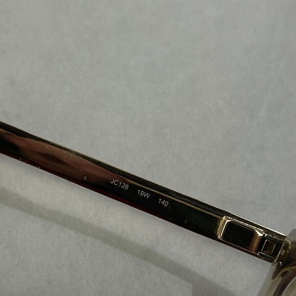 Jimmy Choo Eyeglasses Sunglasses Frames Only JC126 19W 140 Brown Tortoise - Picture 3 of 11